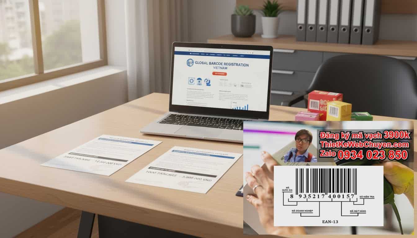 Chi phí dịch vụ đăng ký mã vạch là bao nhiêu?