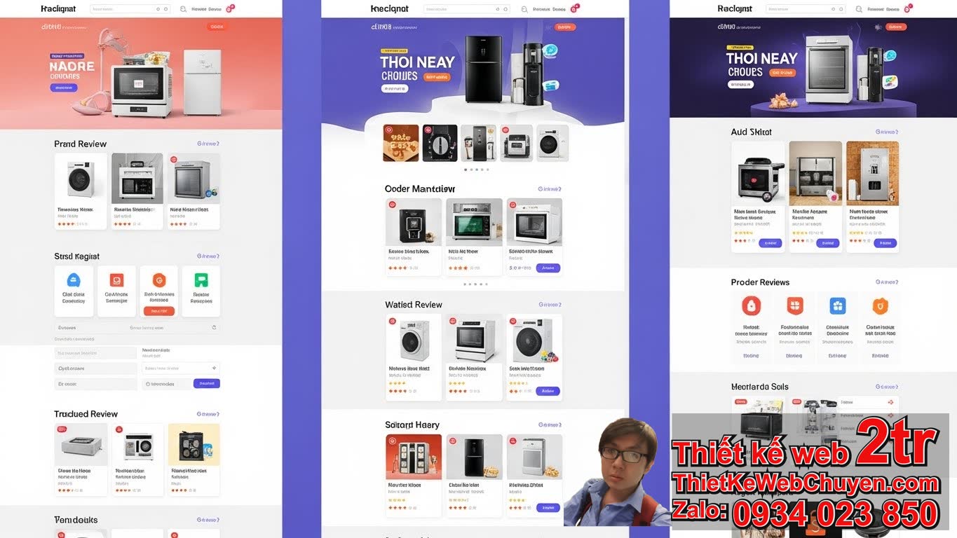 Chi phí thiết kế web bán thiết bị đồ gia dụng bao nhiêu tiền phụ thuộc vào yếu
tố nào?