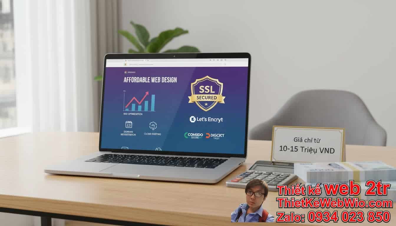 Chi Phí Thiết Kế Web Giá Rẻ Có Tích Hợp SSL Bảo Mật Là Bao Nhiêu? Chi Phí Thiết Kế Web Giá Rẻ Có Tích Hợp SSL Bảo Mật Là Bao Nhiêu?