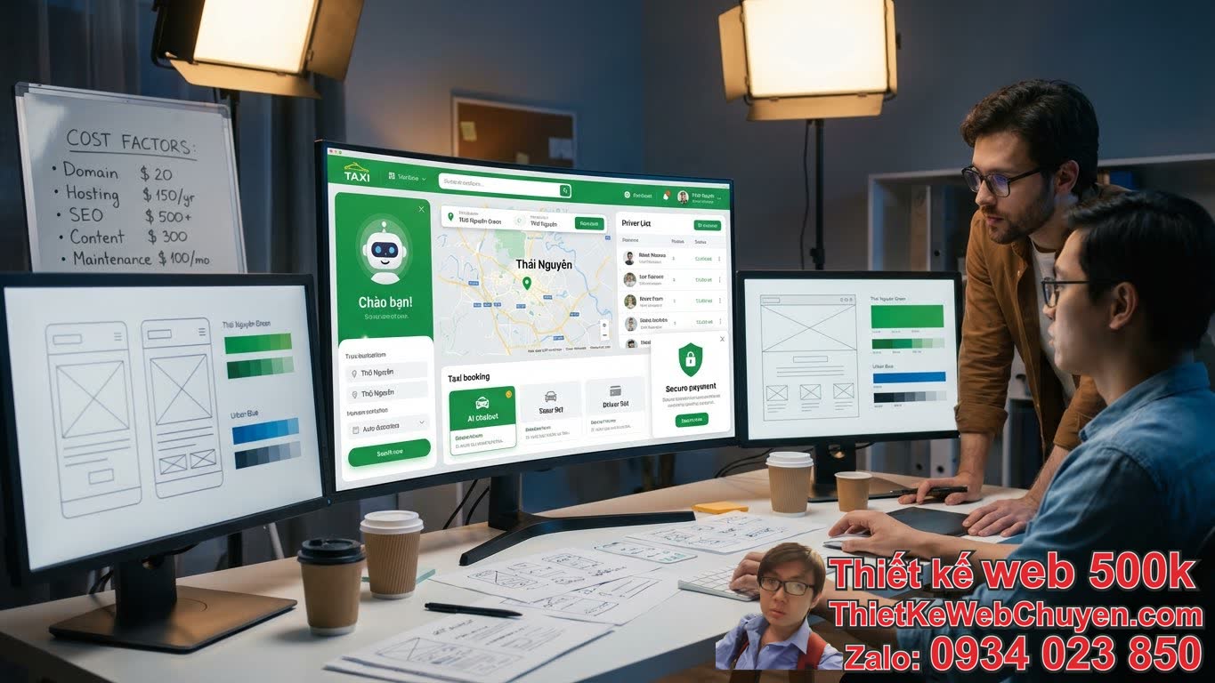 Chi phí thiết kế web taxi Thái Nguyên là bao nhiêu? Chi phí thiết kế web taxi Thái Nguyên là bao nhiêu?