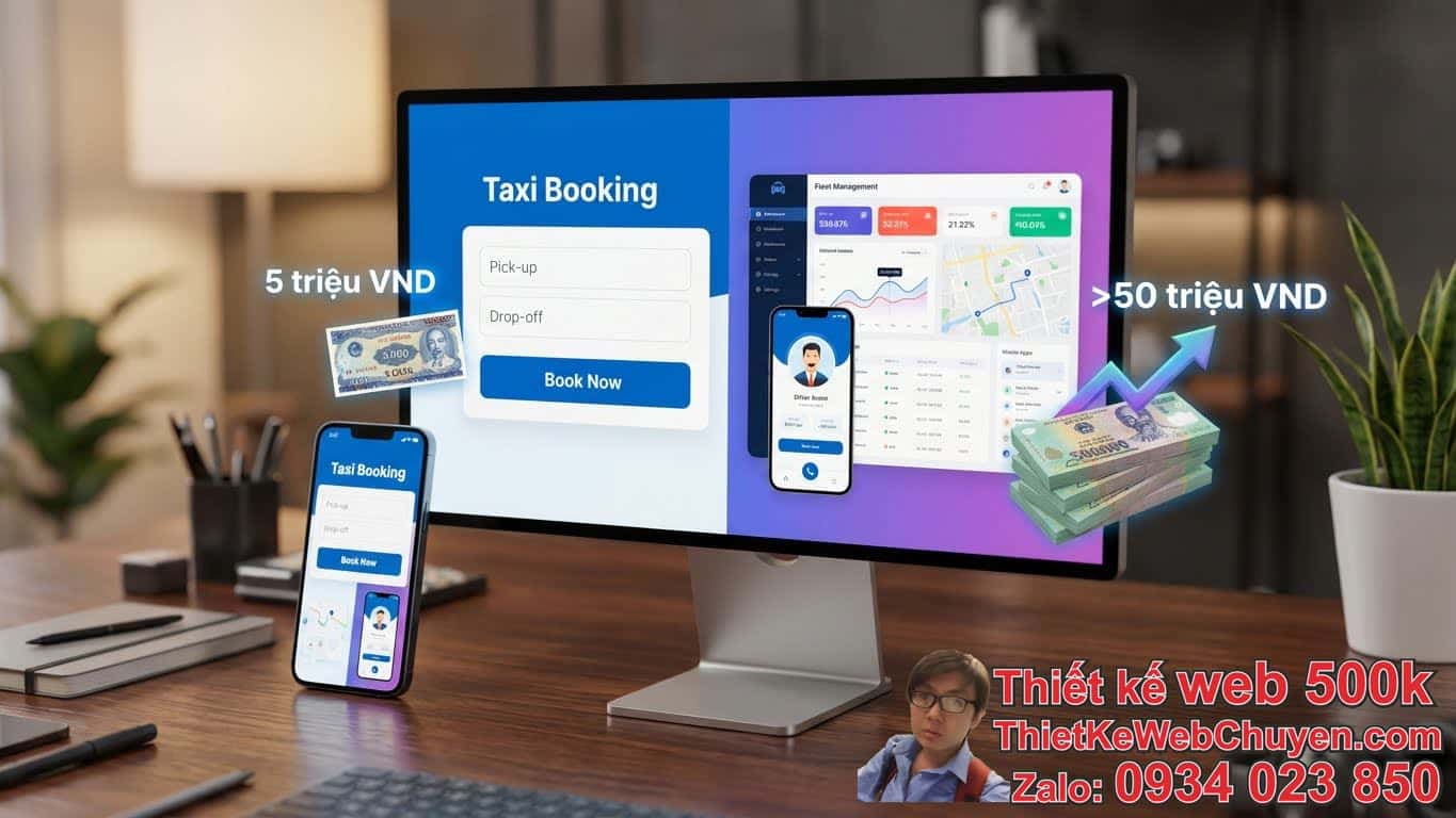 Chi phí thiết kế website taxi trung bình là bao nhiêu? Chi phí thiết kế website taxi trung bình là bao nhiêu?