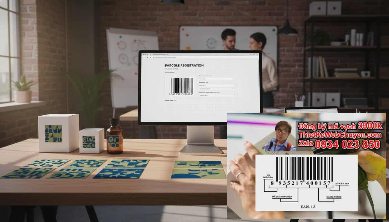 COMBO THIẾT KẾ NHÃN MÁC VÀ ĐĂNG KÝ MÃ VẠCH SẢN PHẨM: TỔNG QUAN VỀ DỊCH VỤ