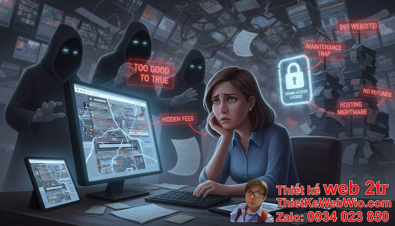 Dấu hiệu dịch vụ thiết kế web giá rẻ lừa đảo là gì? Dấu hiệu dịch vụ thiết kế web giá rẻ lừa đảo là gì?