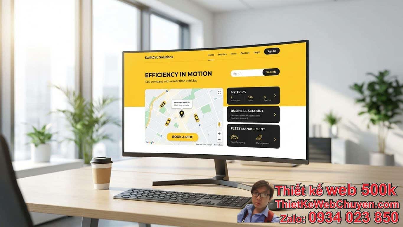 Demo Website Taxi Cho Hãng Nhỏ: Tại sao cần có một website riêng? Demo Website Taxi Cho Hãng Nhỏ: Tại sao cần có một website riêng?