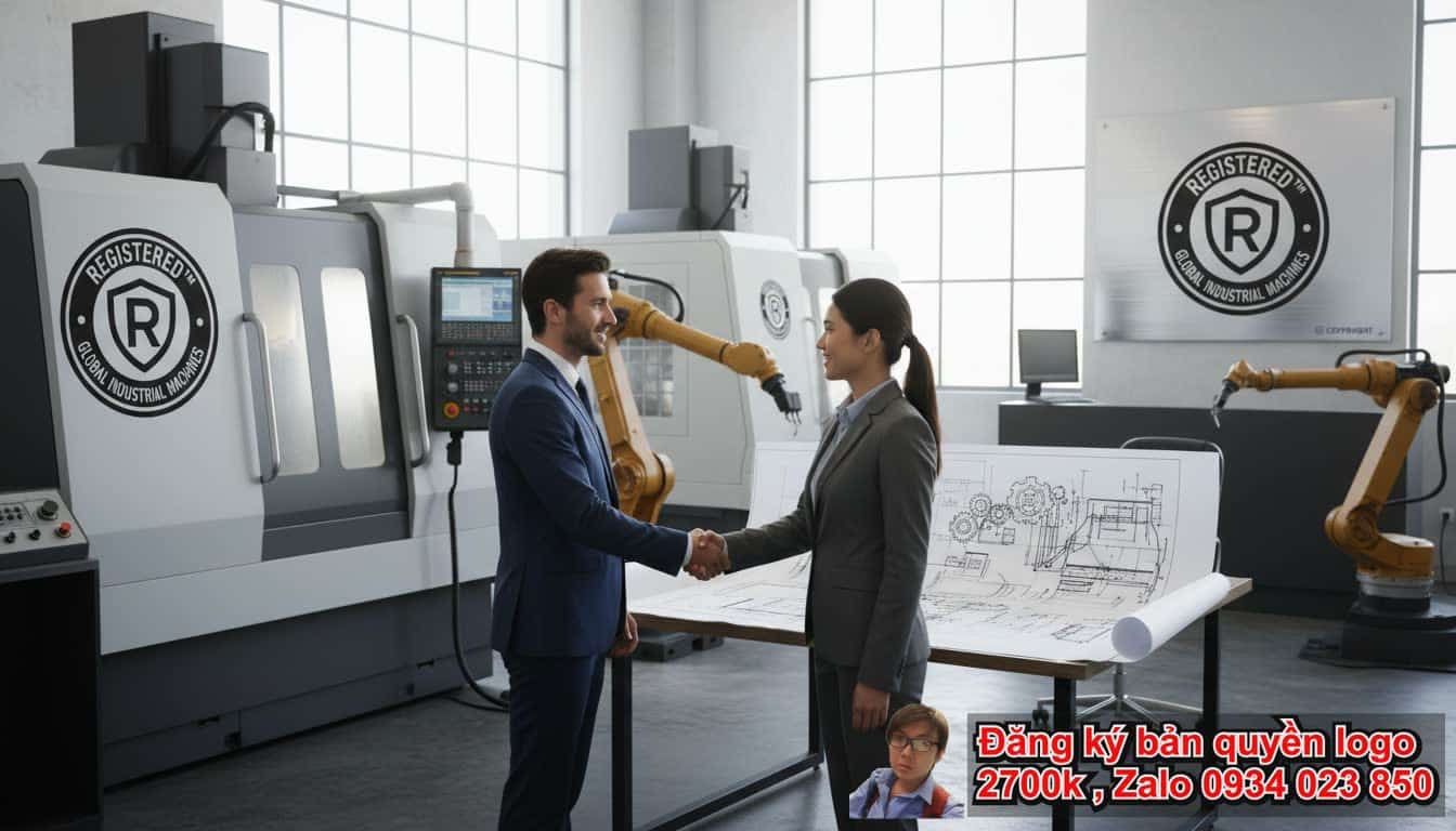 Dịch vụ đăng ký bản quyền logo Bán máy móc công nghiệp là gì và tại sao bạn cần
nó?