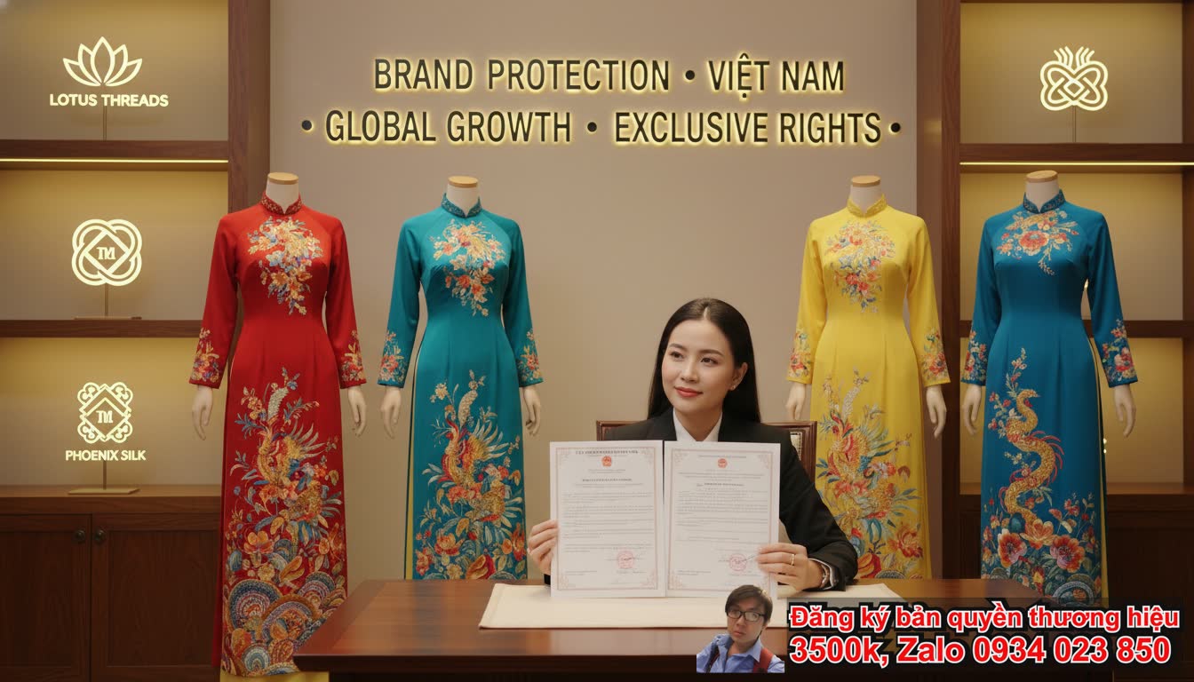 Dịch vụ đăng ký bản quyền nhãn hiệu bán Áo dài: Tại sao cần thiết và lợi ích
mang lại?