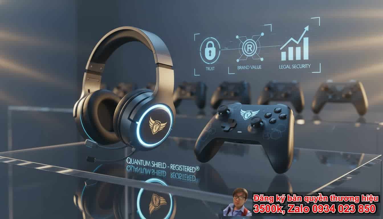 Dịch vụ đăng ký bản quyền nhãn hiệu Bán phụ kiện game thủ là gì và tại sao cần
thiết?