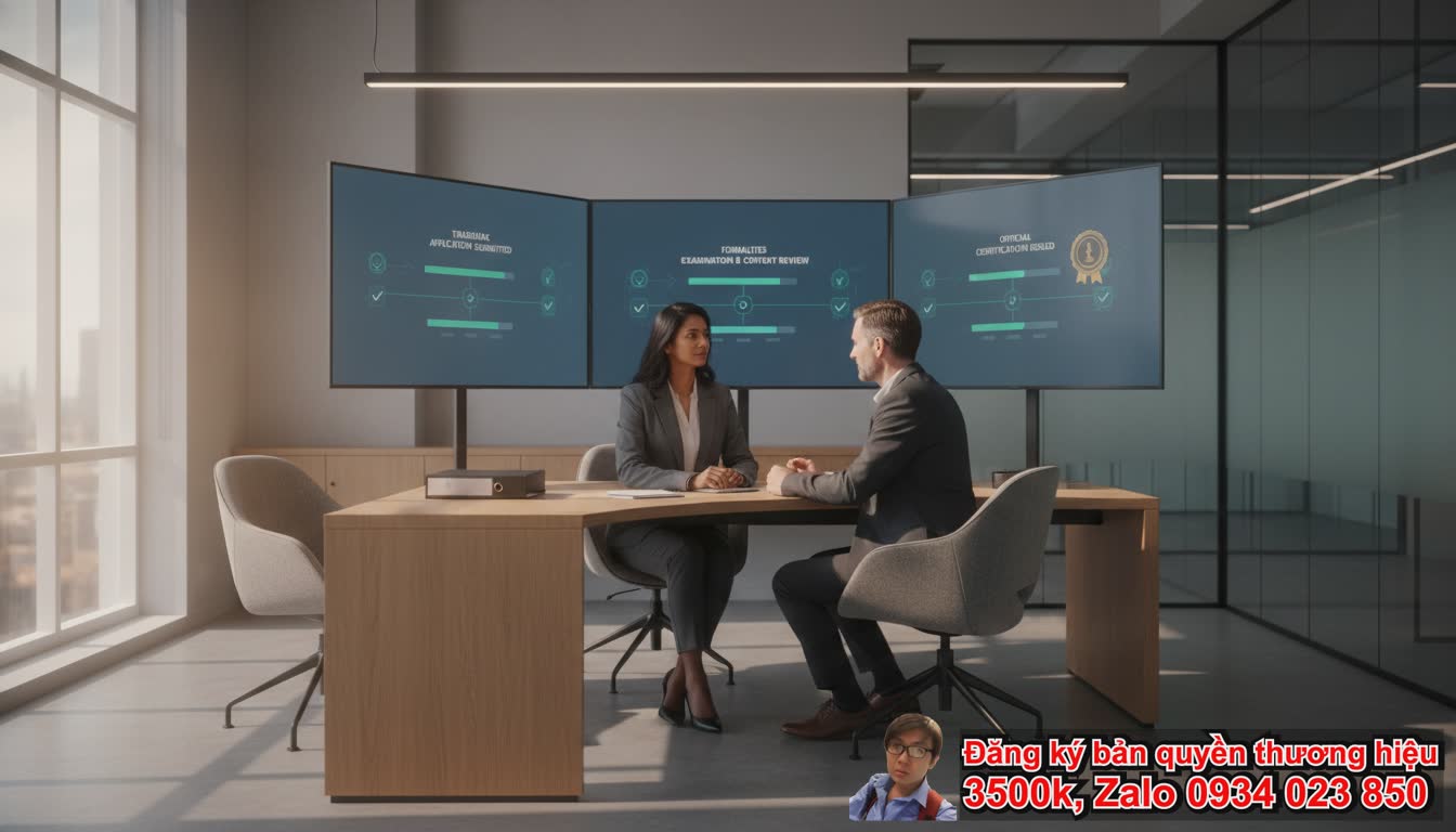 Dịch vụ đăng ký bản quyền nhãn hiệu cập nhật tiến độ thường xuyên là gì?