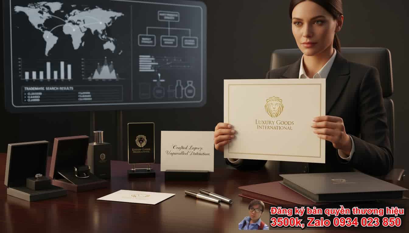 Dịch vụ đăng ký bản quyền nhãn hiệu cho thương hiệu cao cấp là gì?