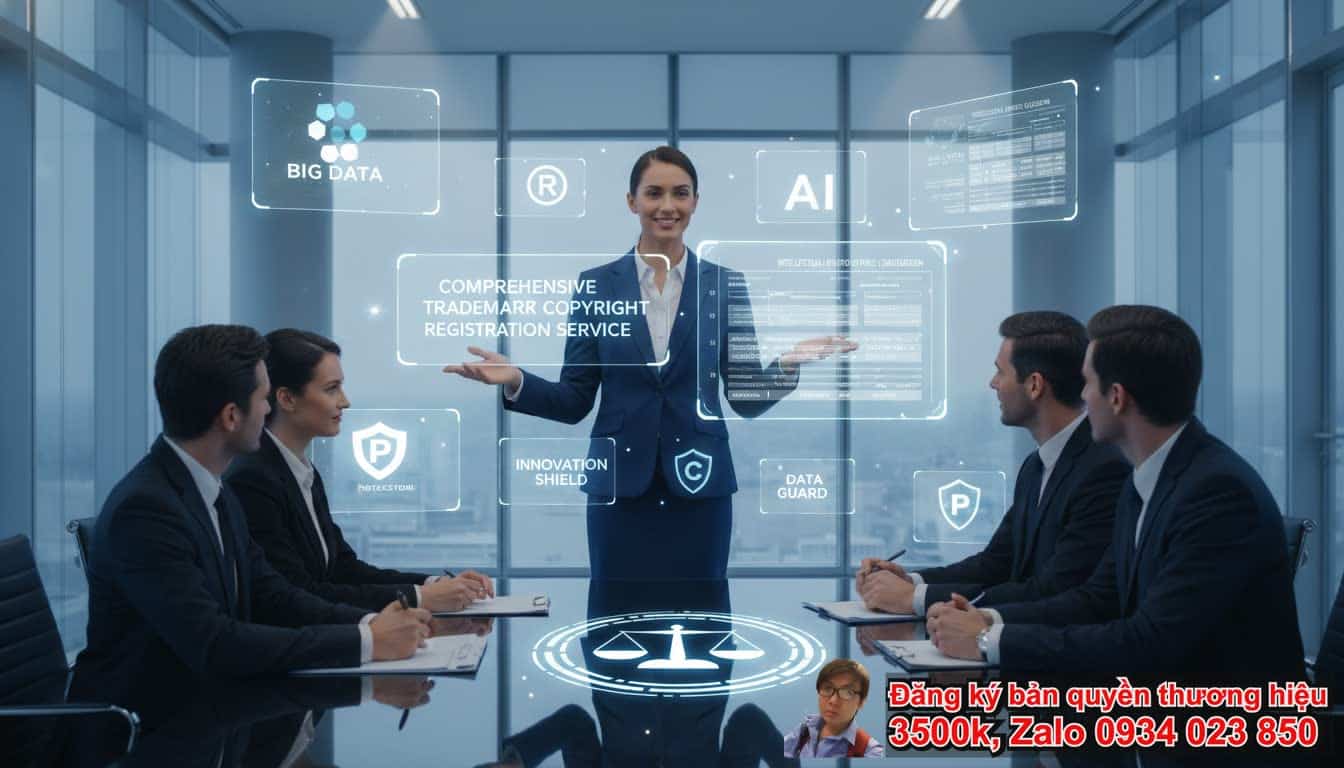 Dịch vụ đăng ký bản quyền nhãn hiệu công ty dữ liệu là gì?