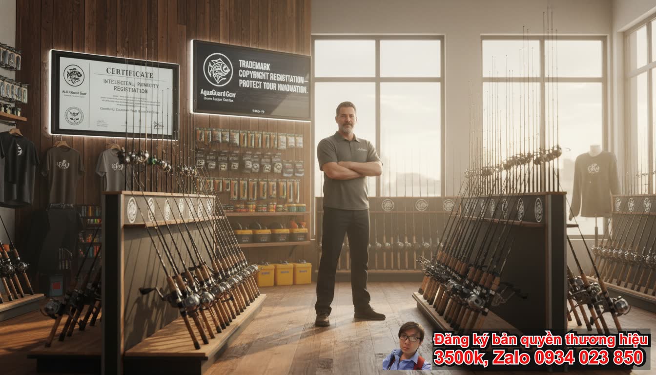 Dịch vụ đăng ký bản quyền nhãn hiệu Cửa hàng bán đồ câu cá là gì và tại sao cần
thiết?