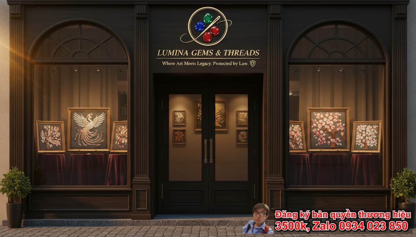 Dịch vụ đăng ký bản quyền nhãn hiệu Cửa hàng bán tranh thêu đá quý là gì? Dịch vụ đăng ký bản quyền nhãn hiệu Cửa hàng bán tranh thêu đá quý là gì?