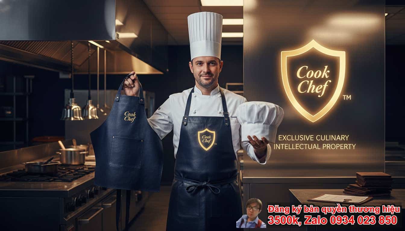Dịch vụ đăng ký bản quyền nhãn hiệu dịch vụ đầu bếp Cook Chef là gì?