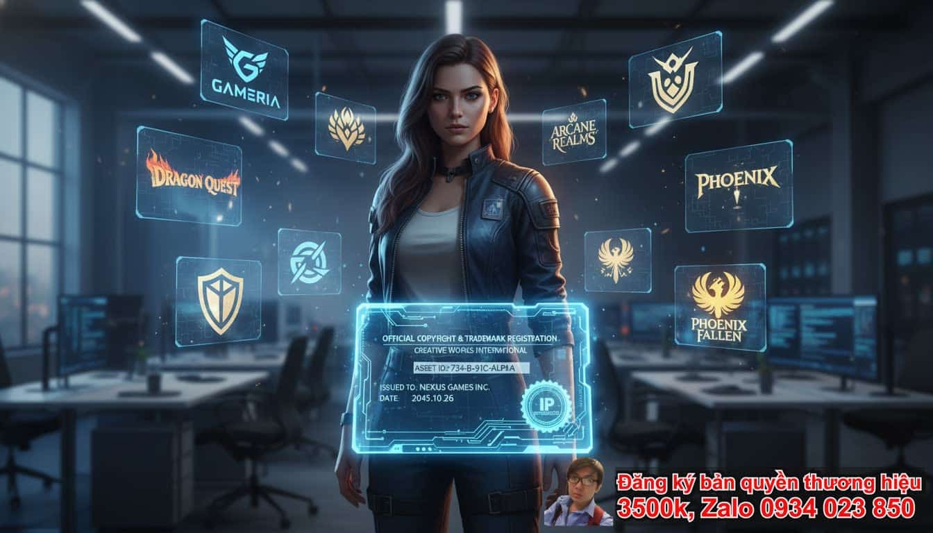 Dịch Vụ Đăng Ký Bản Quyền Nhãn Hiệu Game: Tại Sao Lại Quan Trọng Đối Với Các Nhà
Phát Triển? Dịch Vụ Đăng Ký Bản Quyền Nhãn Hiệu Game: Tại Sao Lại Quan Trọng Đối Với Các Nhà
Phát Triển?