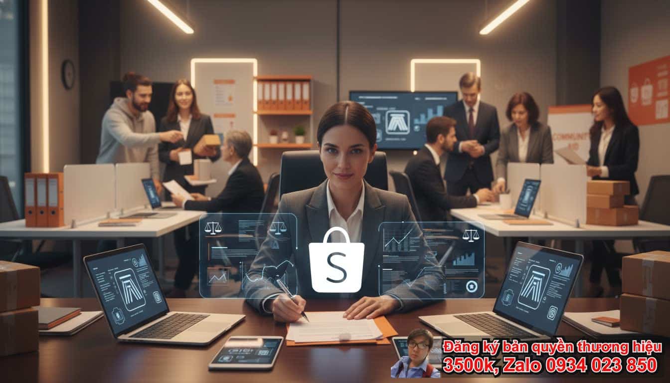 Dịch vụ đăng ký bản quyền nhãn hiệu giống Shopee là gì?