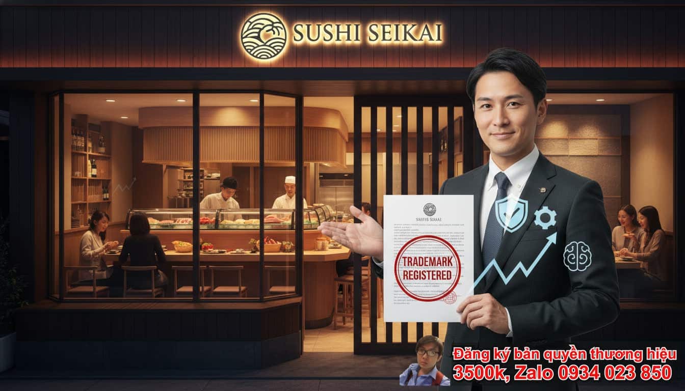 Dịch vụ đăng ký bản quyền nhãn hiệu Nhà hàng sushi là gì và tại sao cần thiết? Dịch vụ đăng ký bản quyền nhãn hiệu Nhà hàng sushi là gì và tại sao cần thiết?