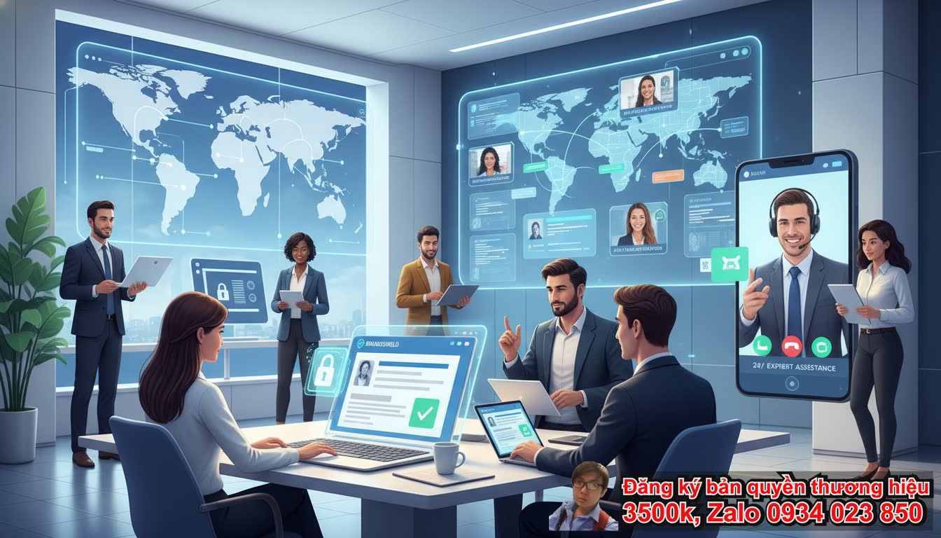 Dịch vụ đăng ký bản quyền nhãn hiệu từ xa 24/7 mang lại lợi ích gì cho doanh
nghiệp và cá nhân?