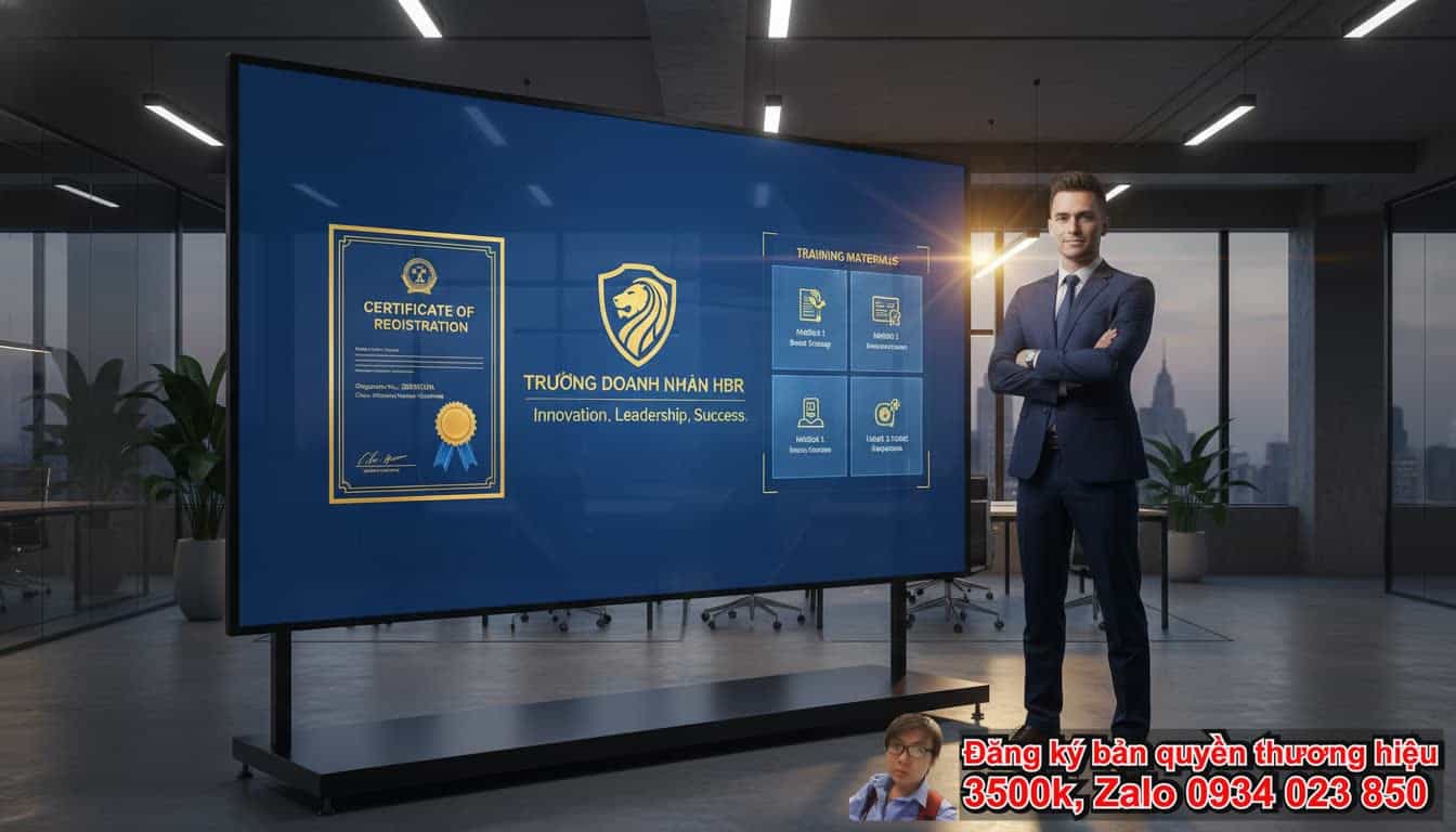 Dịch vụ đăng ký bản quyền thương hiệu đào tạo giống Trường doanh nhân HBR là gì
và tại sao cần thiết?