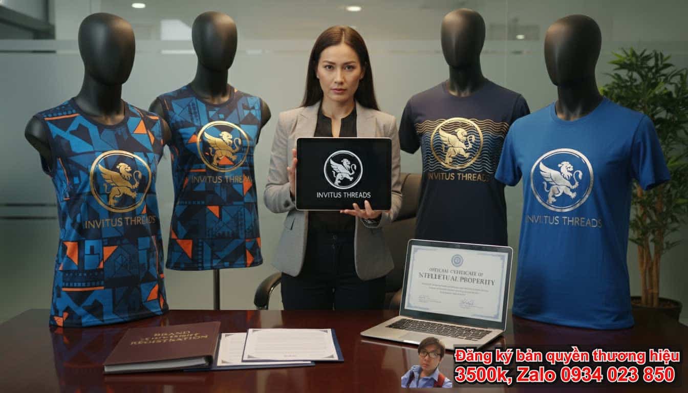 Dịch vụ đăng ký bản quyền thương hiệu bán áo thun áo ba lỗ là gì?
