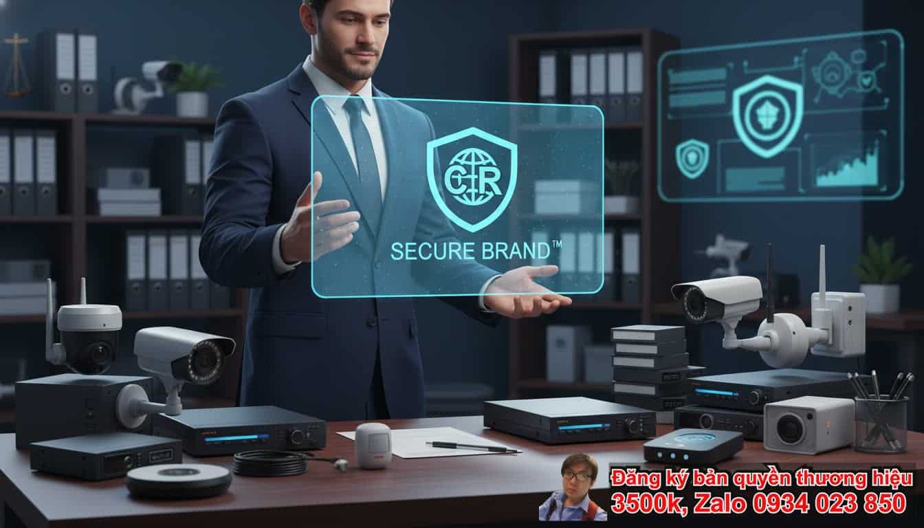 Dịch vụ đăng ký bản quyền thương hiệu bán camera thiết bị giám sát là gì và tại
sao lại quan trọng?