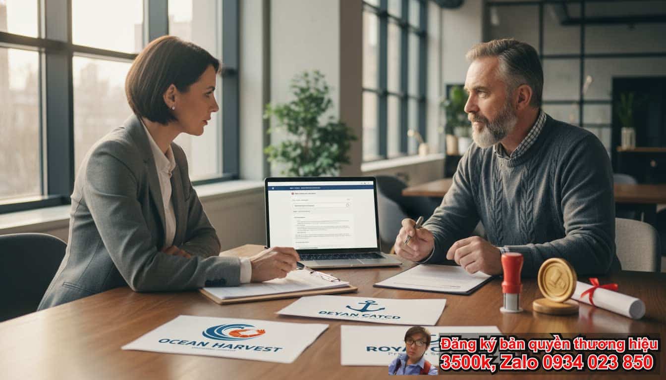 Dịch vụ đăng ký bản quyền thương hiệu bán hải sản là gì?