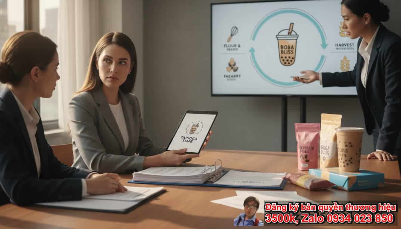 Dịch vụ đăng ký bản quyền thương hiệu bán nguyên liệu thực phẩm trà sữa bánh có
vai trò gì quan trọng?