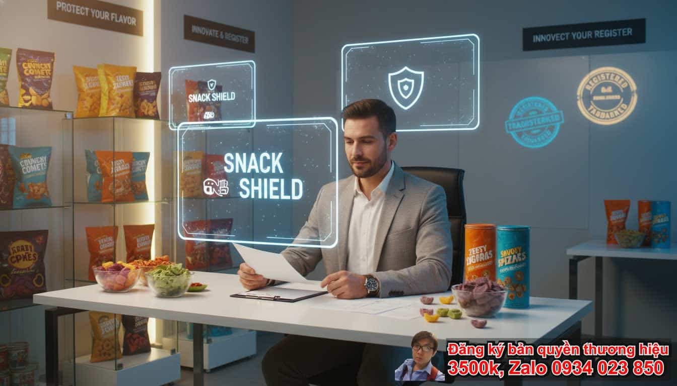 Dịch vụ đăng ký bản quyền thương hiệu bán đồ ăn vặt: Tại sao lại quan trọng?