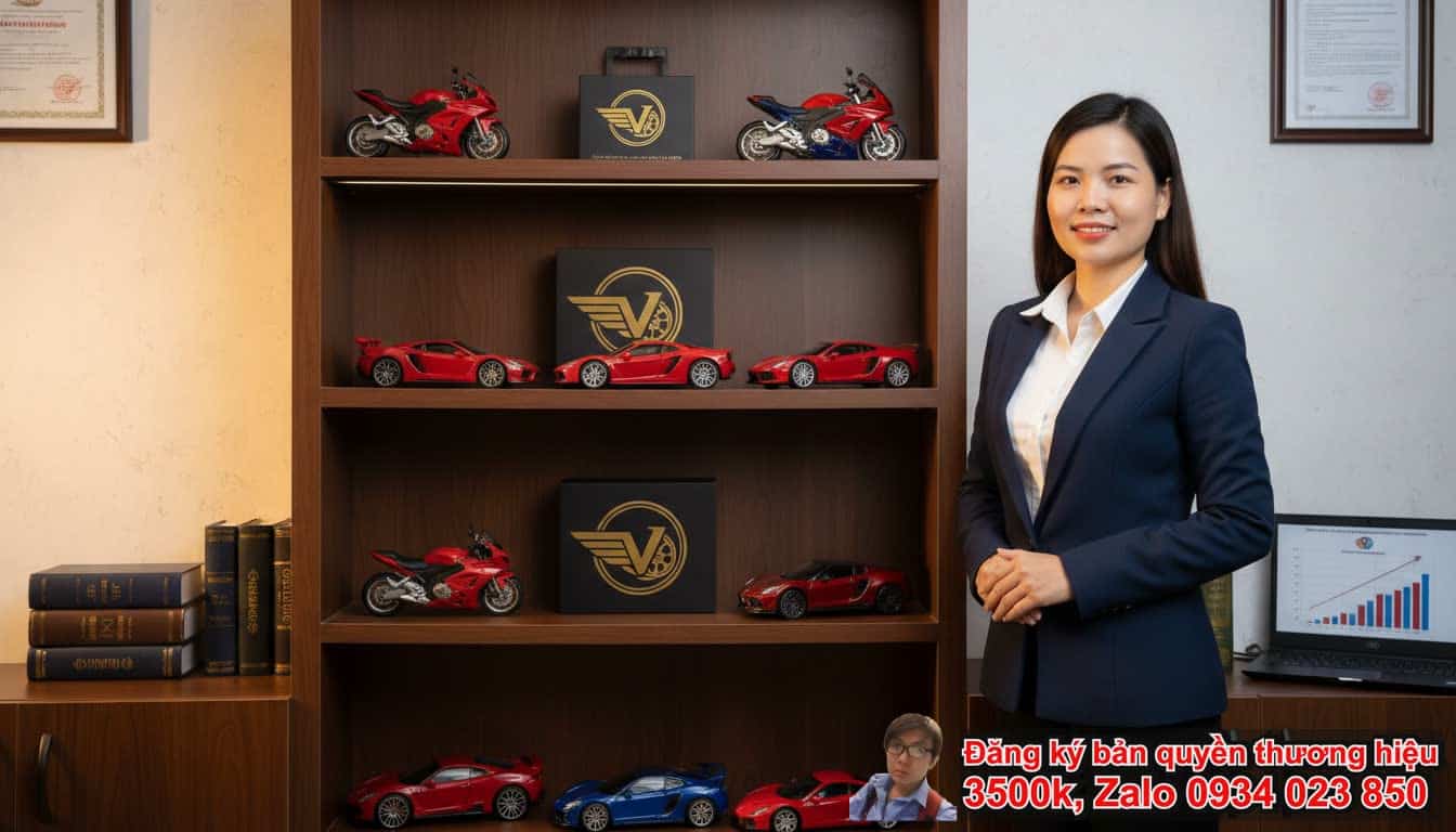 Dịch vụ đăng ký bản quyền thương hiệu bán Đồ chơi xe hơi xe máy: Tại sao cần
phải đăng ký ngay?