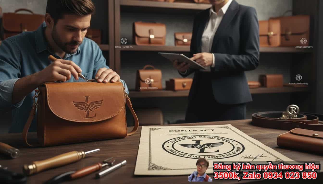 Dịch vụ đăng ký bản quyền thương hiệu Bán đồ da thủ công là gì và tại sao cần
thiết?