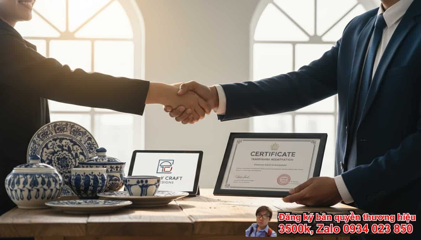 Dịch vụ đăng ký bản quyền thương hiệu Bán đồ gốm sứ là gì và tại sao cần thiết? Dịch vụ đăng ký bản quyền thương hiệu Bán đồ gốm sứ là gì và tại sao cần thiết?