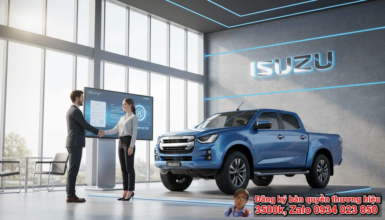 Dịch vụ đăng ký bản quyền thương hiệu bán xe oto Isuzu có ý nghĩa gì đối với
doanh nghiệp?