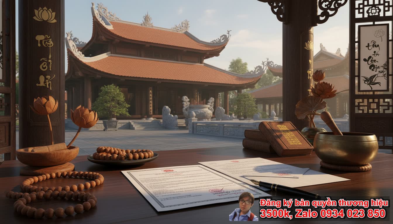 Dịch vụ đăng ký bản quyền thương hiệu cho nhà chùa Phật giáo