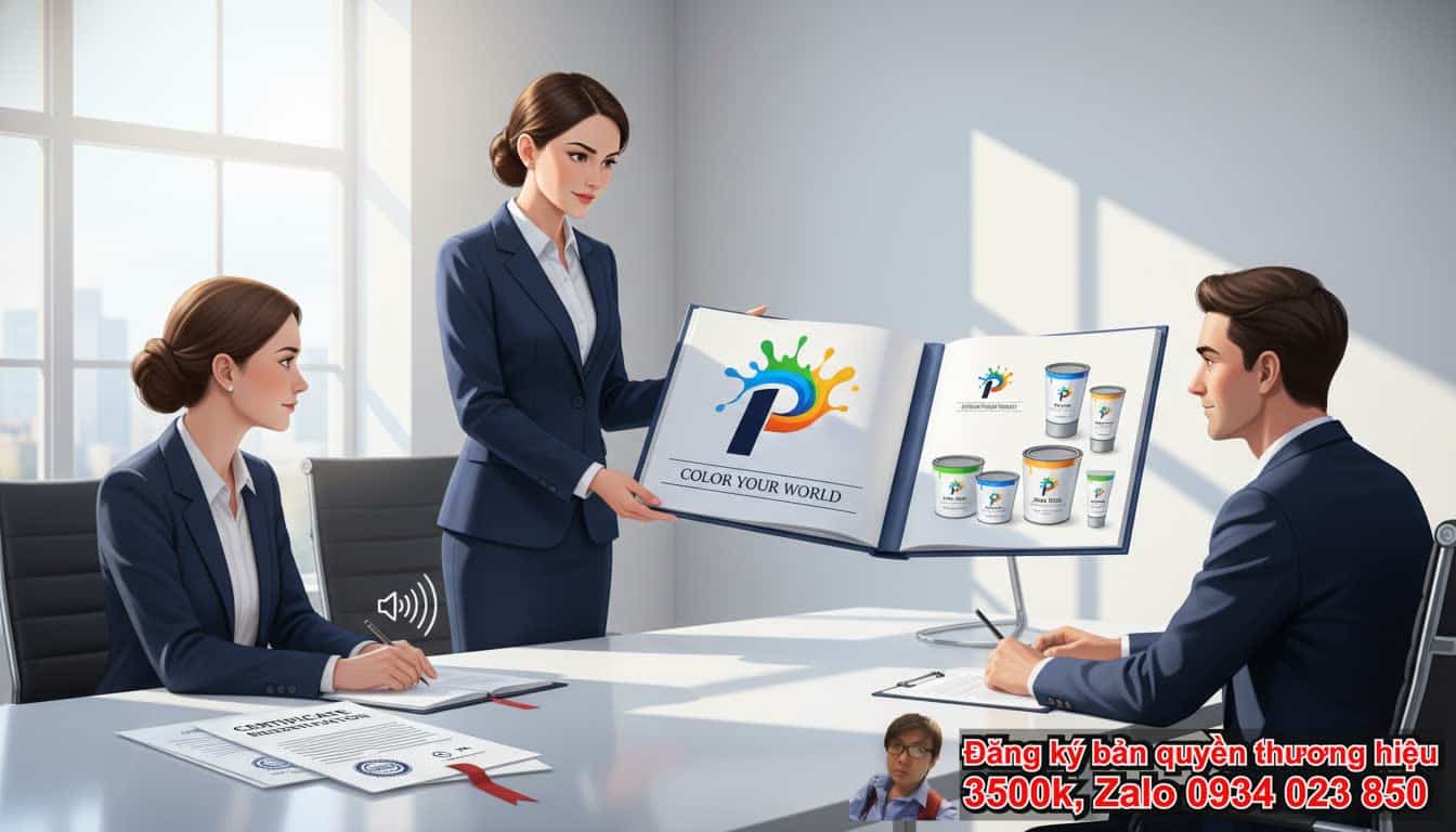 Dịch vụ đăng ký bản quyền thương hiệu công ty bán sơn là gì? Dịch vụ đăng ký bản quyền thương hiệu công ty bán sơn là gì?