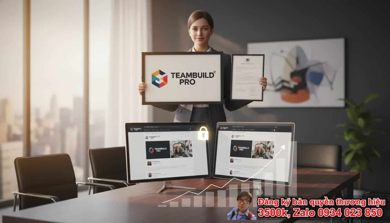 Dịch vụ đăng ký bản quyền thương hiệu công ty Teambuilding: Tại sao cần thiết?