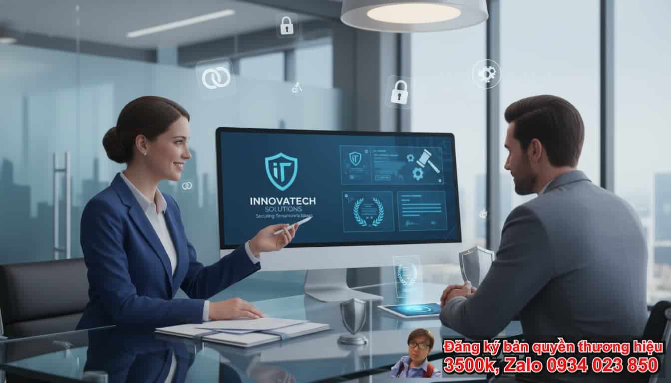 Dịch vụ đăng ký bản quyền thương hiệu công ty tin học là gì?