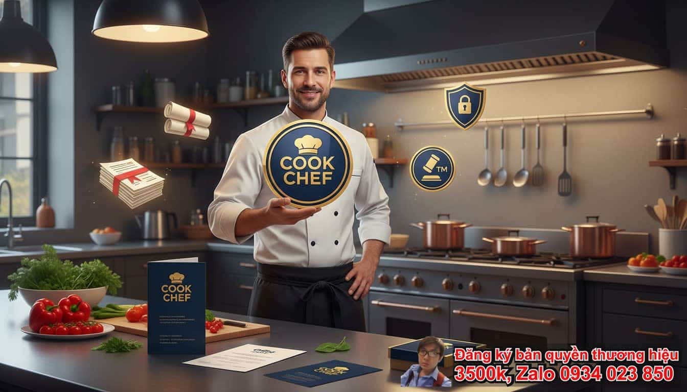 Dịch vụ đăng ký bản quyền thương hiệu dịch vụ đầu bếp cook chef là gì?
