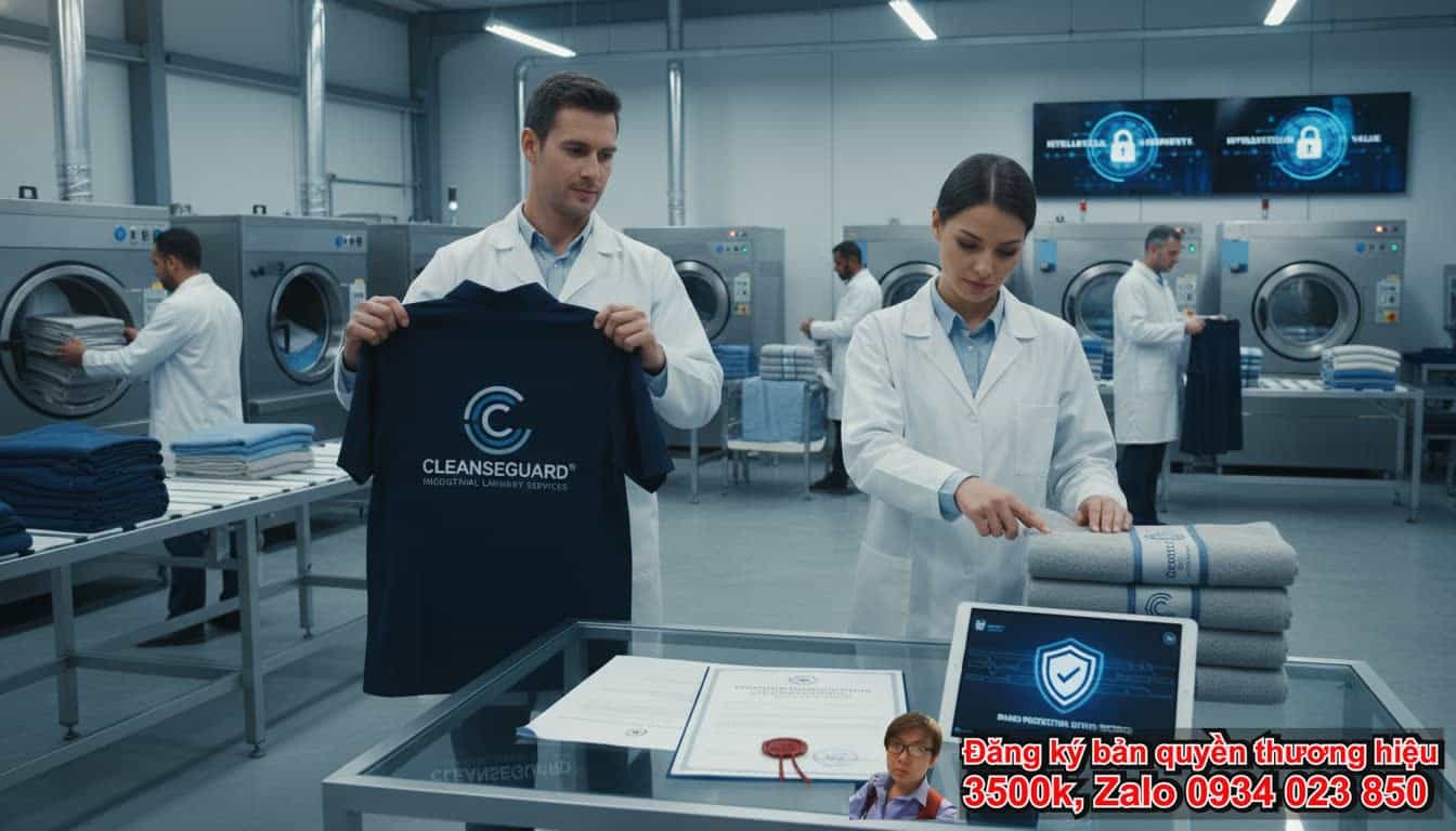 Dịch vụ đăng ký bản quyền thương hiệu dịch vụ giặt ủi công nghiệp là gì và tại
sao cần thiết?