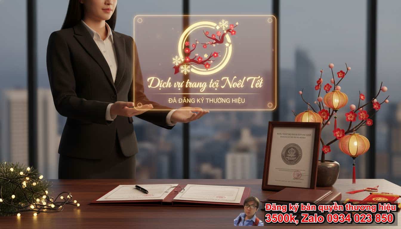 Dịch vụ đăng ký bản quyền thương hiệu Dịch vụ trang trí Noel Tết là gì?