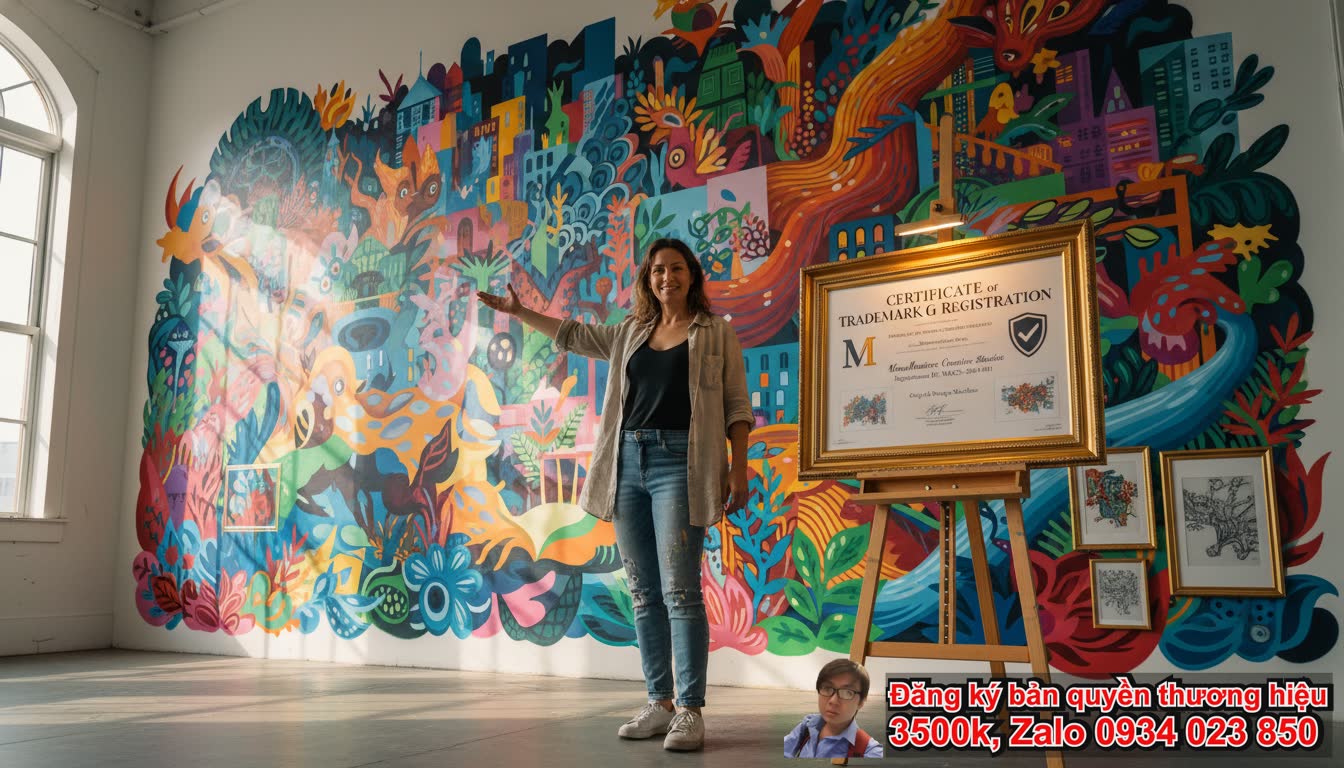 Dịch vụ đăng ký bản quyền thương hiệu Dịch vụ vẽ tranh tường là gì và tại sao
lại quan trọng?