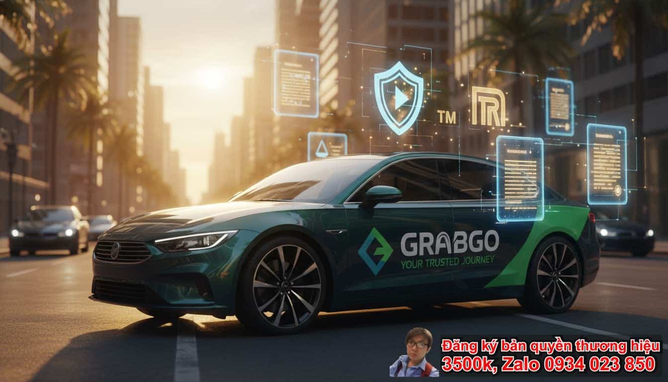 Dịch vụ đăng ký bản quyền thương hiệu dịch vụ xe Grab là gì và tại sao cần
thiết?