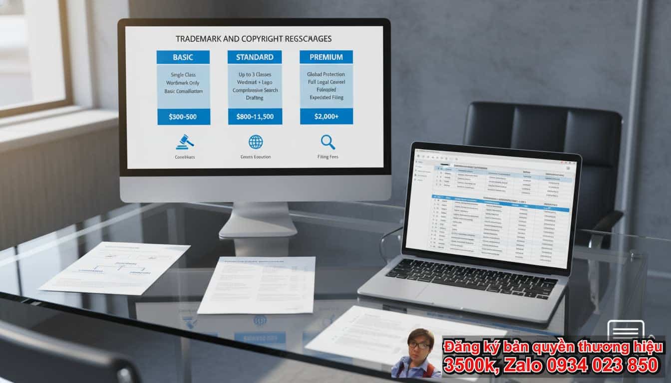 Dịch vụ đăng ký bản quyền thương hiệu giá bao nhiêu? Làm thế nào để ước tính chi
phí? Dịch vụ đăng ký bản quyền thương hiệu giá bao nhiêu? Làm thế nào để ước tính chi
phí?