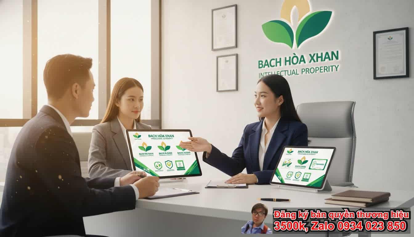 Dịch vụ đăng ký bản quyền thương hiệu giống Bách Hóa Xanh là gì?