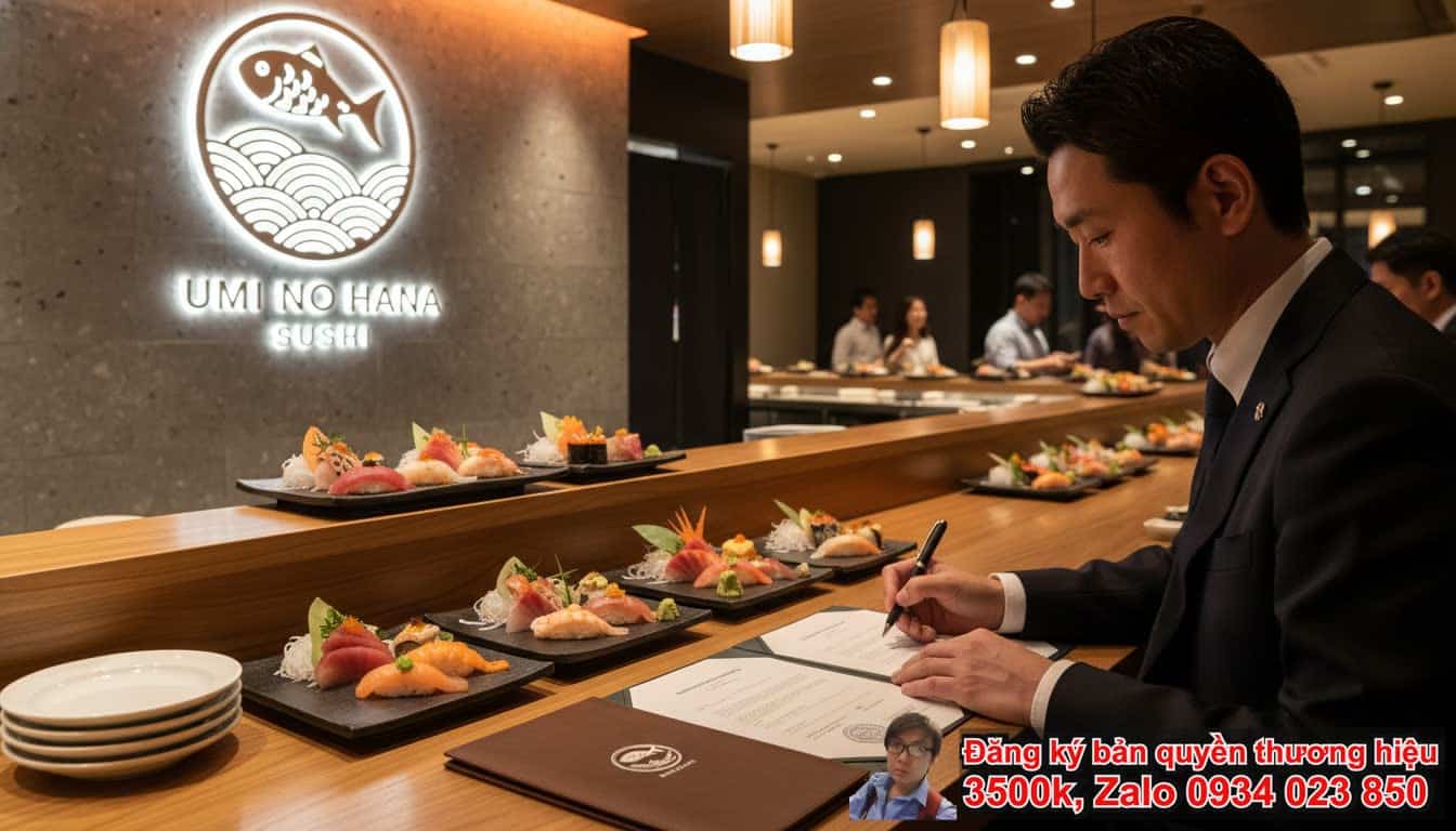 Dịch vụ đăng ký bản quyền thương hiệu Nhà hàng sushi: Tại sao lại quan trọng?