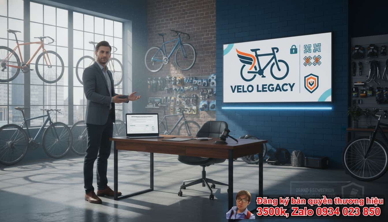 Dịch vụ đăng ký bản quyền thương hiệu shop bán xe đạp là gì?