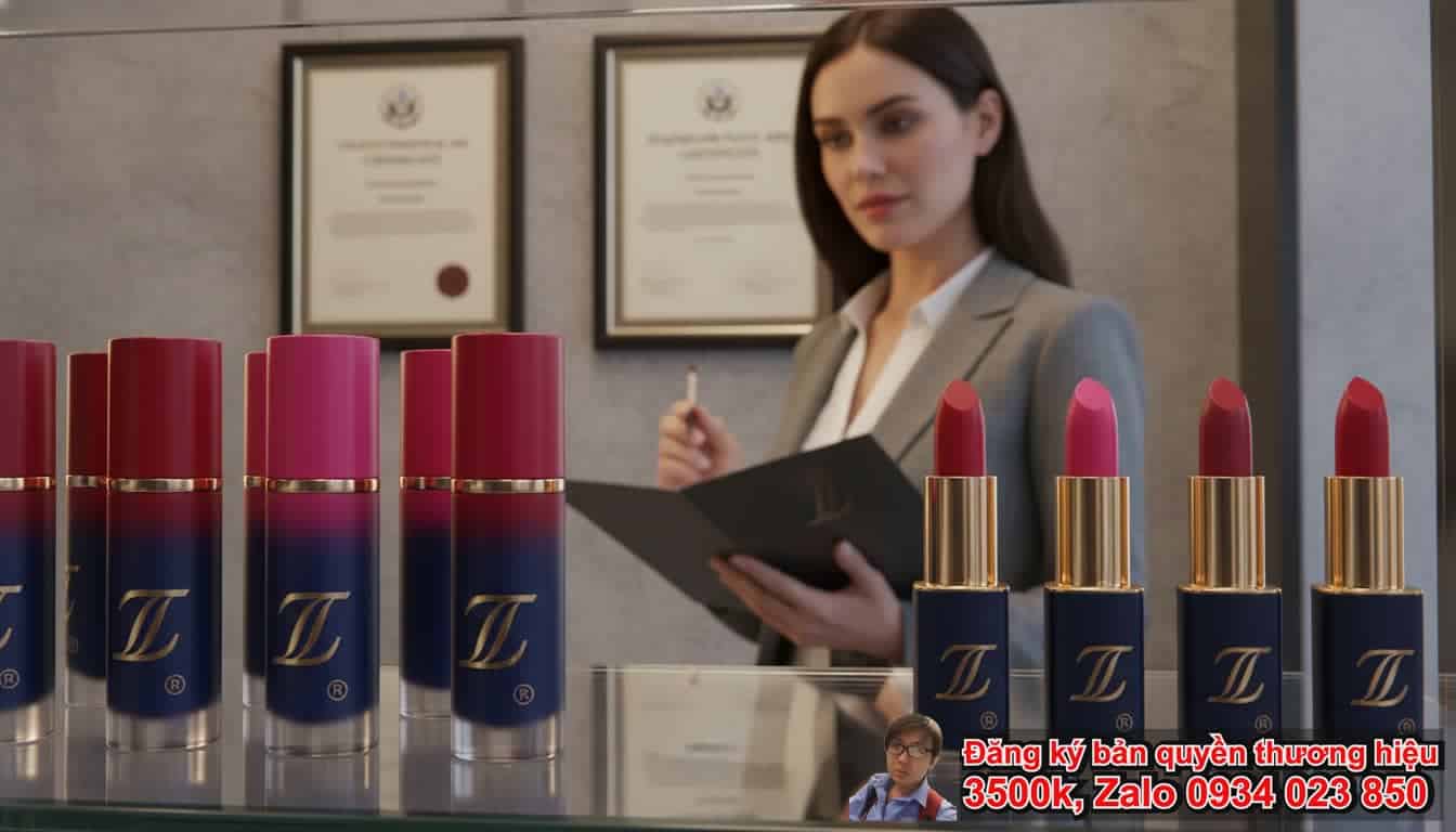 Dịch vụ đăng ký bản quyền thương hiệu shop son môi: Tại sao lại quan trọng đến
vậy?