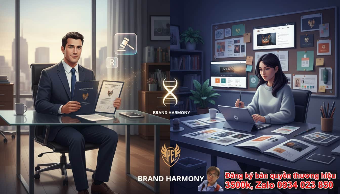 Dịch vụ đăng ký bản quyền thương hiệu và Dịch vụ thiết kế đồ họa là gì?