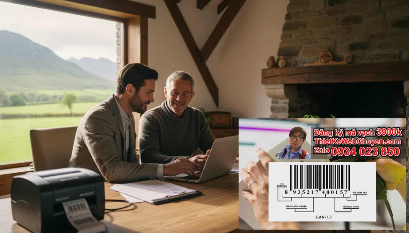 Dịch vụ đăng ký mã vạch cho doanh nghiệp vùng núi / nông thôn là gì?