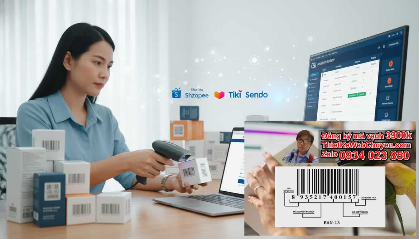 Dịch vụ đăng ký mã vạch cho shop online chuẩn sàn là gì và tại sao cần thiết? Dịch vụ đăng ký mã vạch cho shop online chuẩn sàn là gì và tại sao cần thiết?