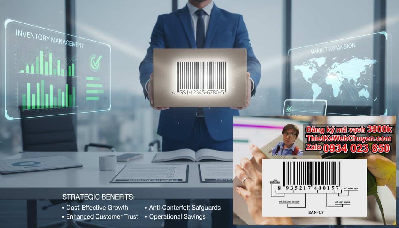 Dịch vụ đăng ký mã vạch giá rẻ là gì và tại sao doanh nghiệp cần? Dịch vụ đăng ký mã vạch giá rẻ là gì và tại sao doanh nghiệp cần?