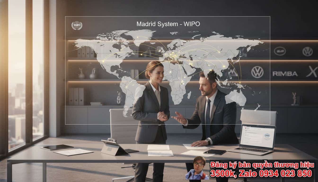 Dịch vụ đăng ký nhãn hiệu quốc tế (hệ thống Madrid) là gì?
